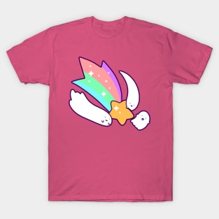 Pastel Shooting Star Ghosts T-Shirt